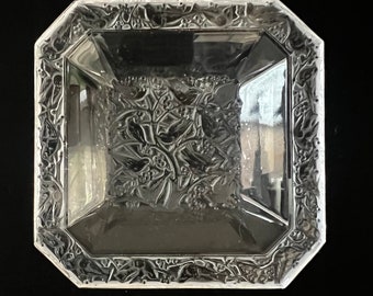 Vintage Lalique ANNA Clear Ring Dish