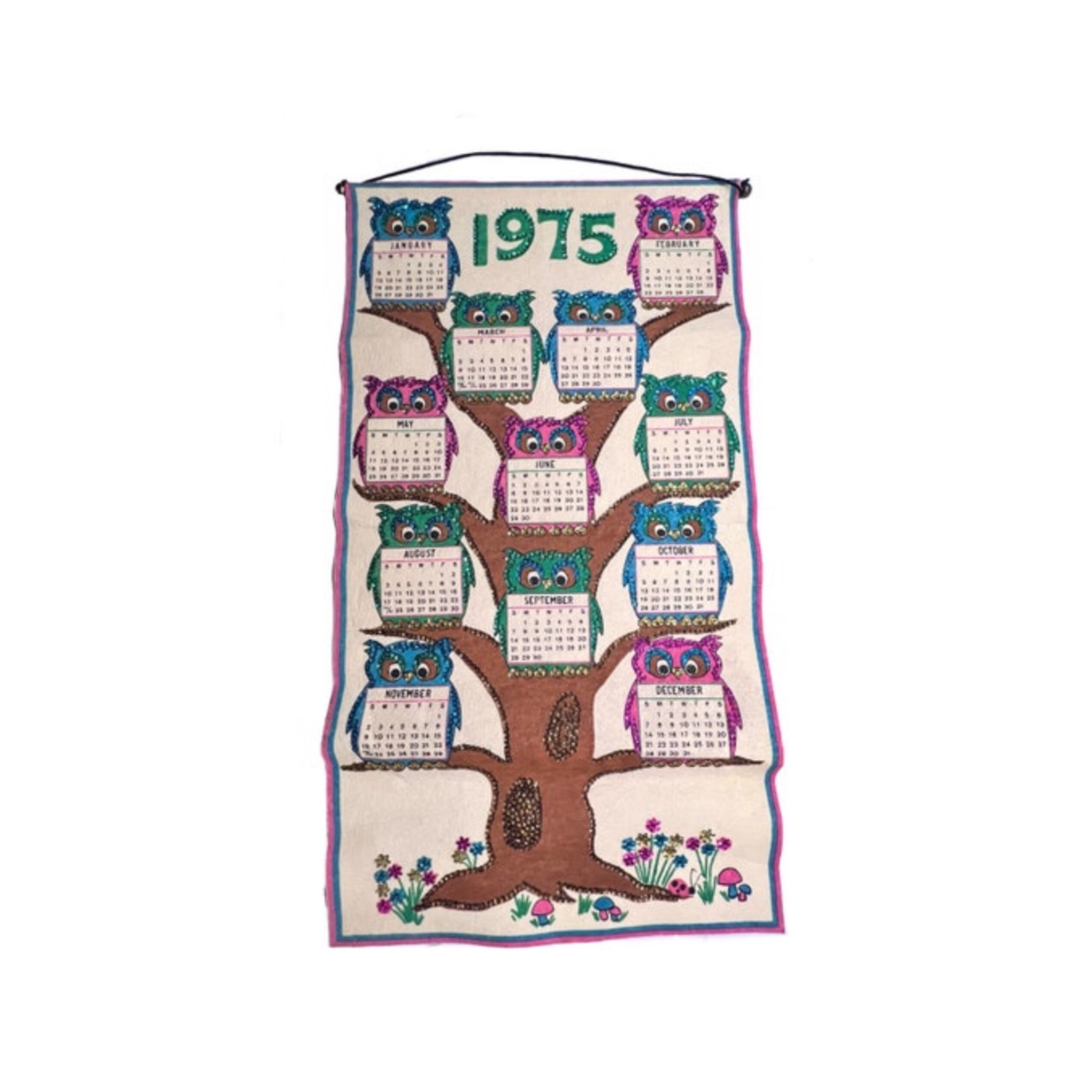 1975 Calendar - Etsy