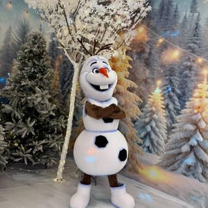Disfraz de Olaf, muñeco de nieve Olaf, muñeco de nieve