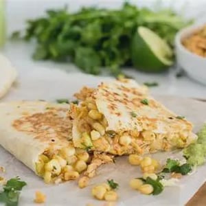 Mexican Street Corn Quesadilla Recipe Card: Printable PDF Download