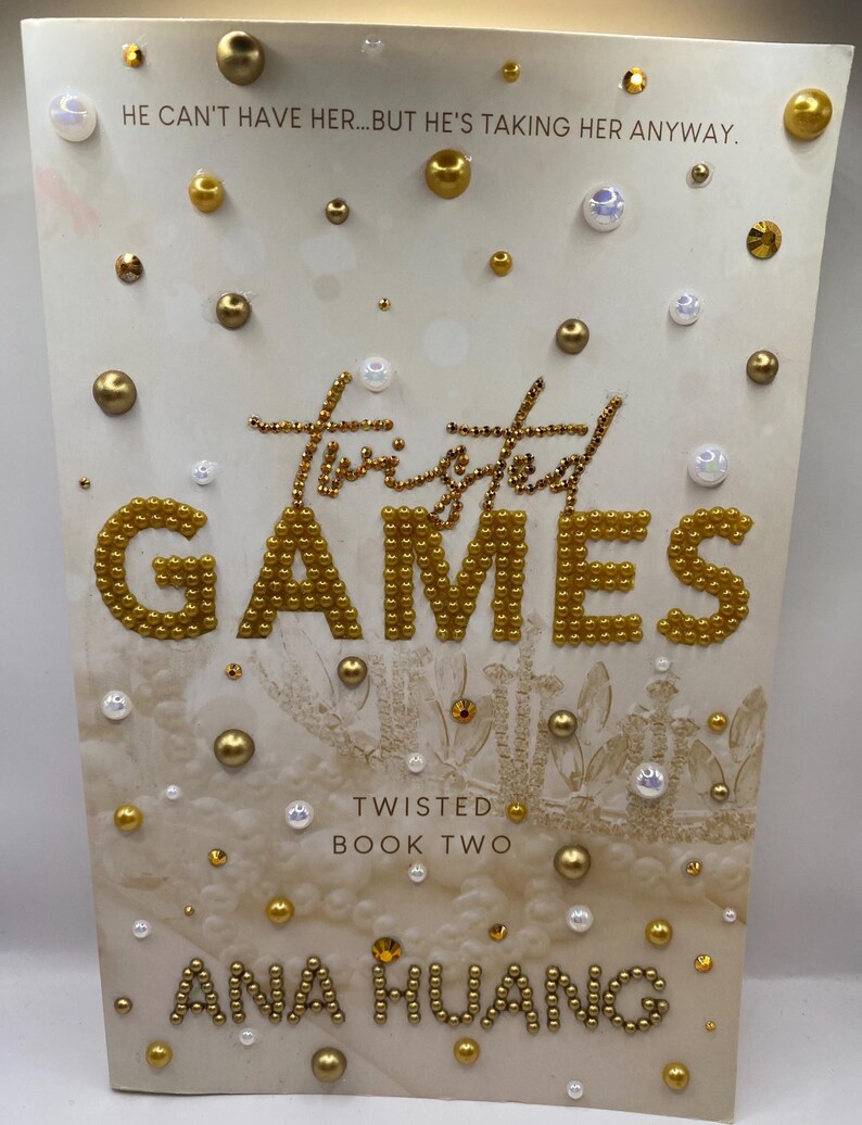 Bedazzled “Twisted” Series by Ana Huang | Custom Rhinestone-Cover Book Set or Individual Book Twisted Games