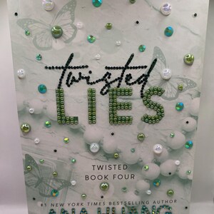 Bedazzled “Twisted” Series by Ana Huang | Custom Rhinestone-Cover Book Set or Individual Book Twisted Lies