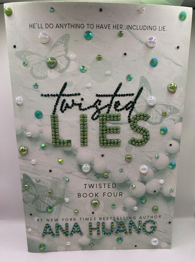Bedazzled “Twisted” Series by Ana Huang | Custom Rhinestone-Cover Book Set or Individual Book Twisted Lies