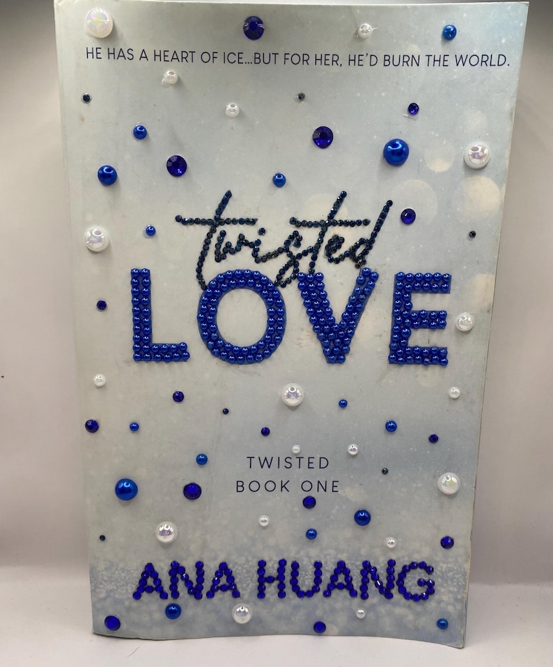 Bedazzled “Twisted” Series by Ana Huang | Custom Rhinestone-Cover Book Set or Individual Book Twisted Love