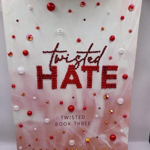 Bedazzled “Twisted” Series by Ana Huang | Custom Rhinestone-Cover Book Set or Individual Book Twisted Hate