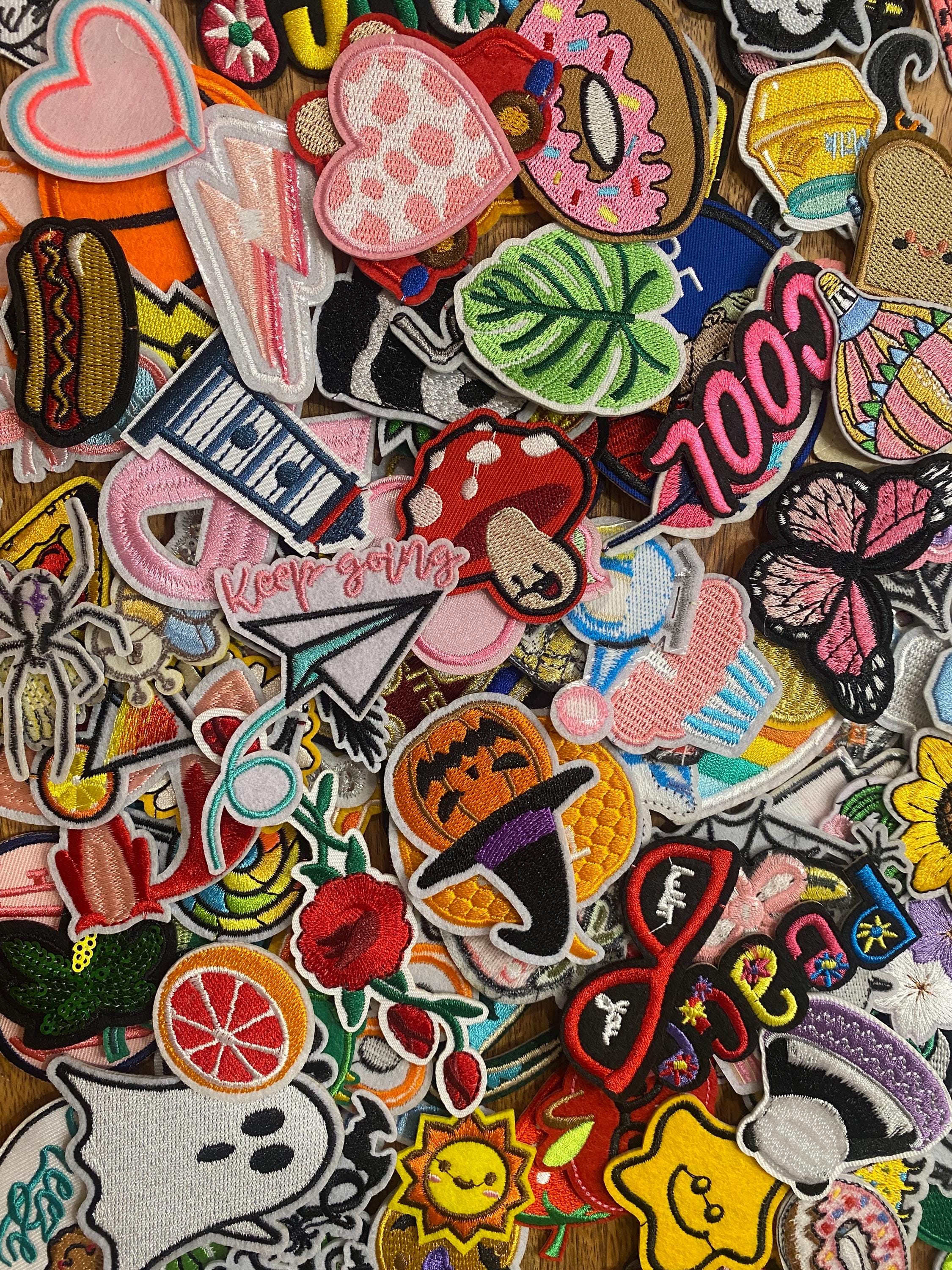 Mystery Embroidered Patch 10-pack: Fun Iron-on/sew-on Patches - Etsy