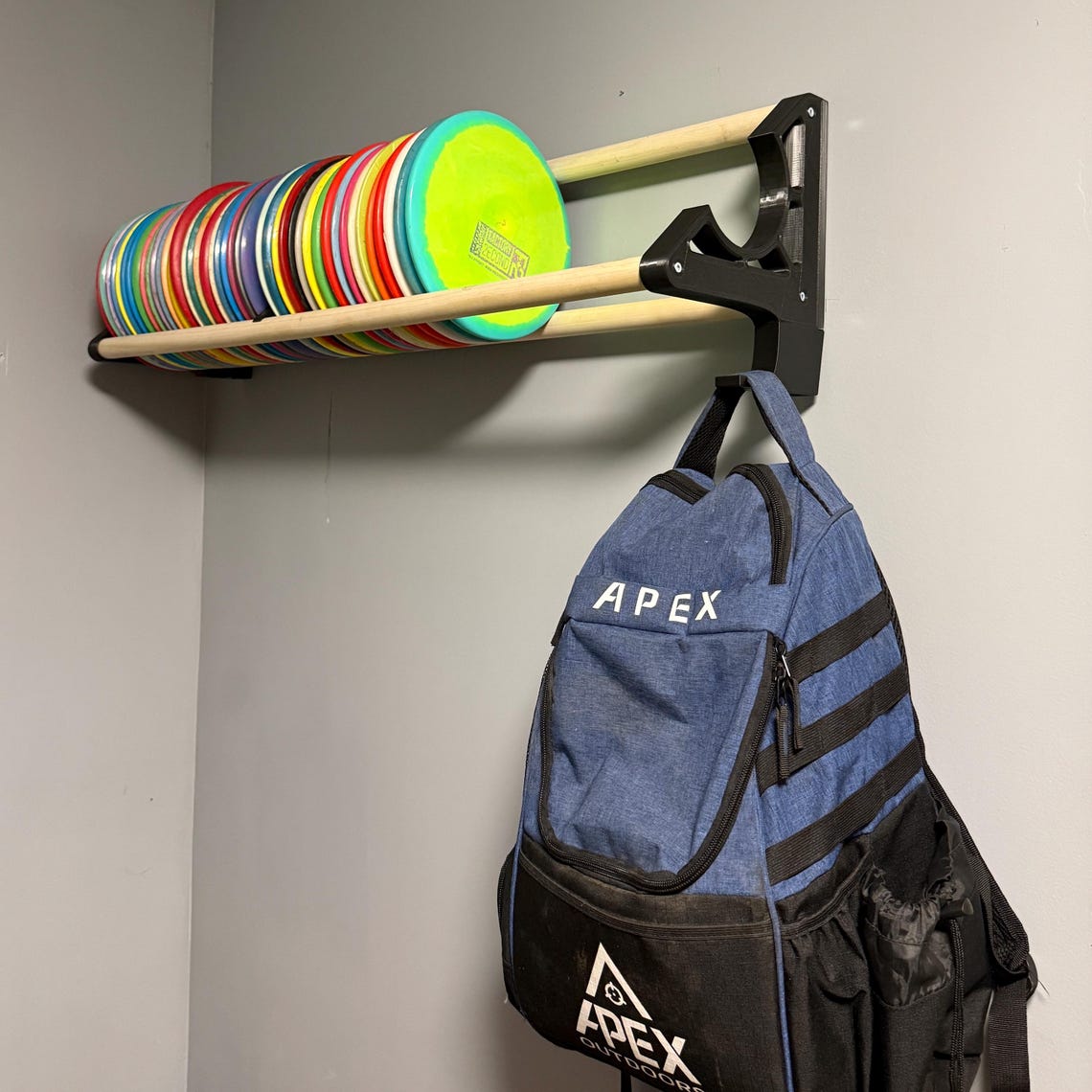 Disc Golf Rack - Etsy