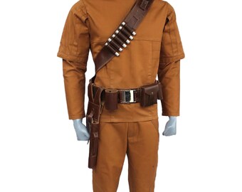 Rebel Mandalorian Costume | Star Wars Cosplay Outfit with Holster