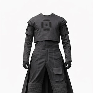 Mandalorian Book of Boba Fett Cosplay Costume | Star Wars Inspired Bounty Hunter Flight Suit image 1