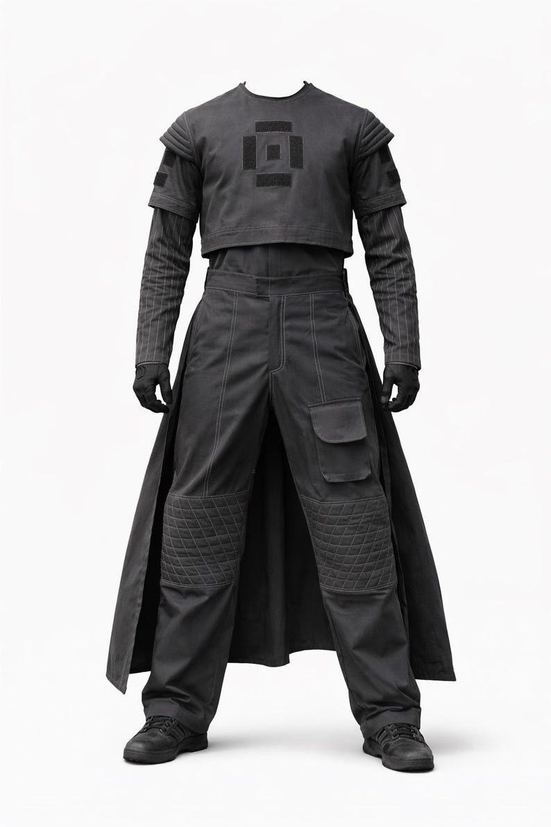 Mandalorian Book of Boba Fett Cosplay Costume | Star Wars Inspired Bounty Hunter Flight Suit image 1
