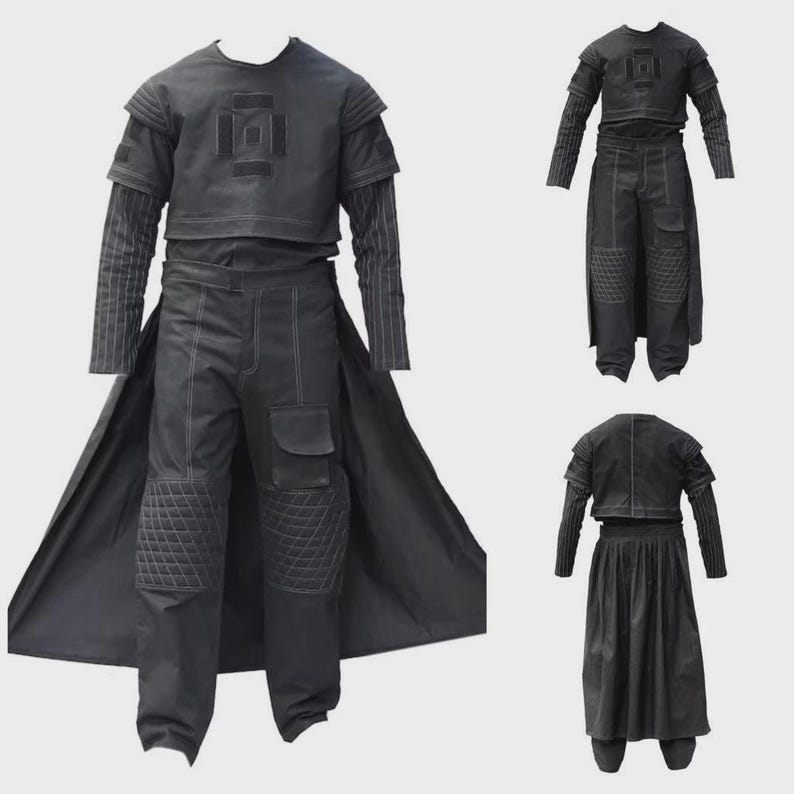 Mandalorian Book of Boba Fett Cosplay Costume | Star Wars Inspired Bounty Hunter Flight Suit image 2