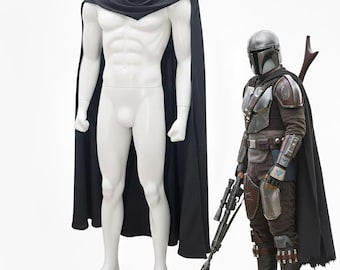 De Mandaloriaanse mantel | Star Wars Din Djarin-cosplaycape | Bounty Hunter-kostuumaccessoires