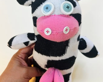 Mildred the sock cow