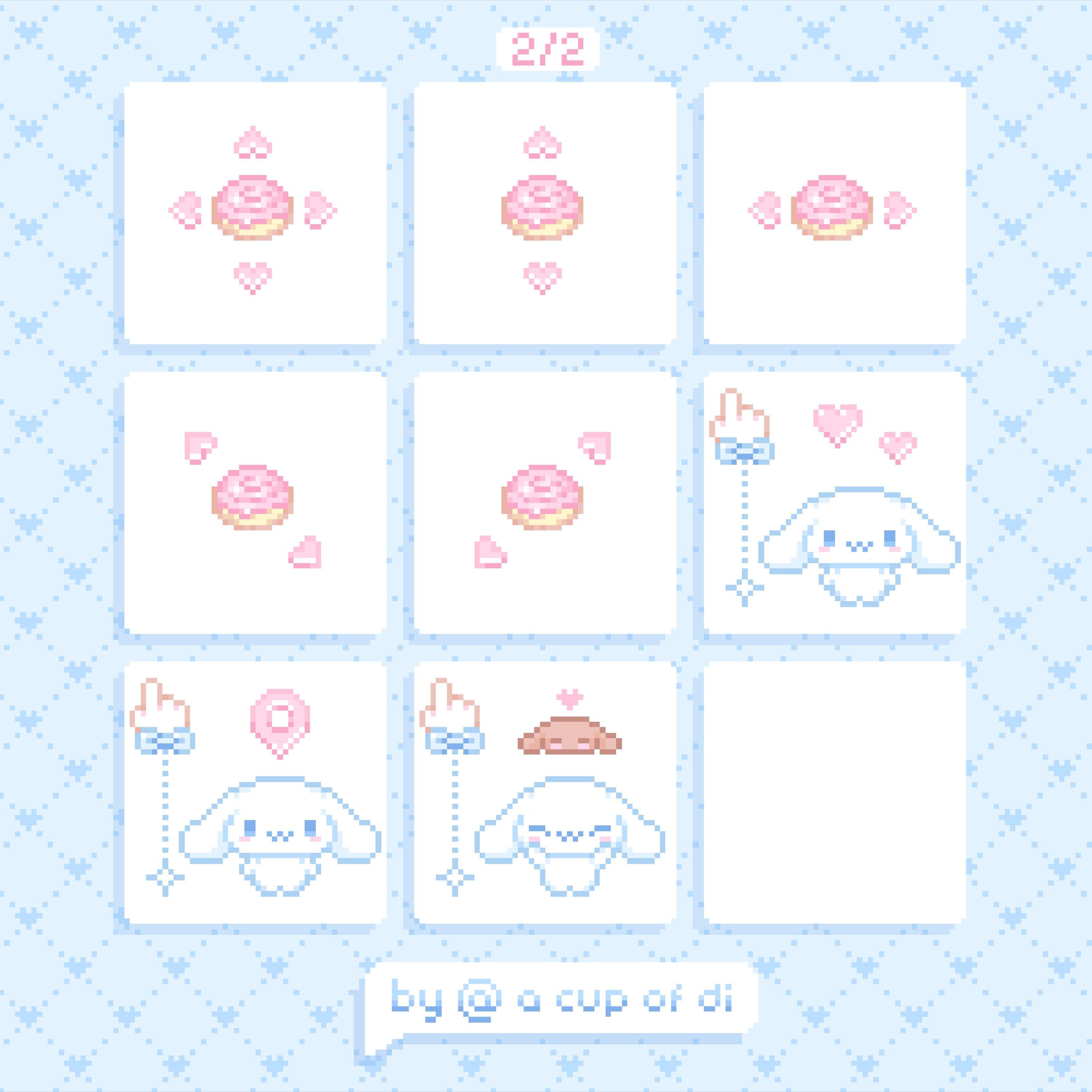 Cute Pink Blue Mouse Cursor Pack White Bunny Puppy Coquette Custom ...