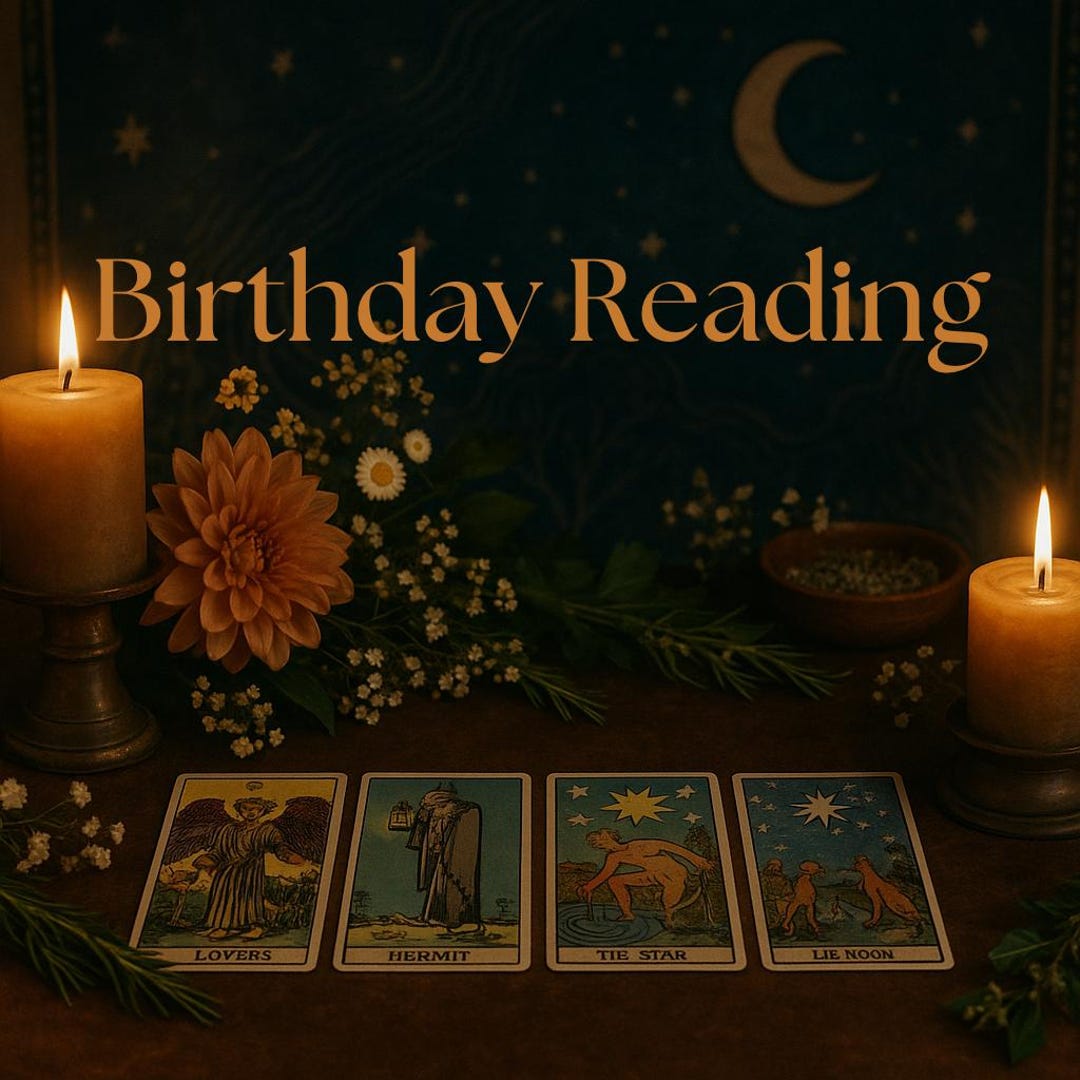 Birthday Reading, Tarot Reading - Etsy