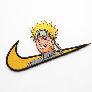 Anime Ninja Swoosh Embroidery Design | Streetwear Patch File (Digital Download)