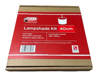 Lampshade Making Kit - DIY Craft Project, 40cm Diameter