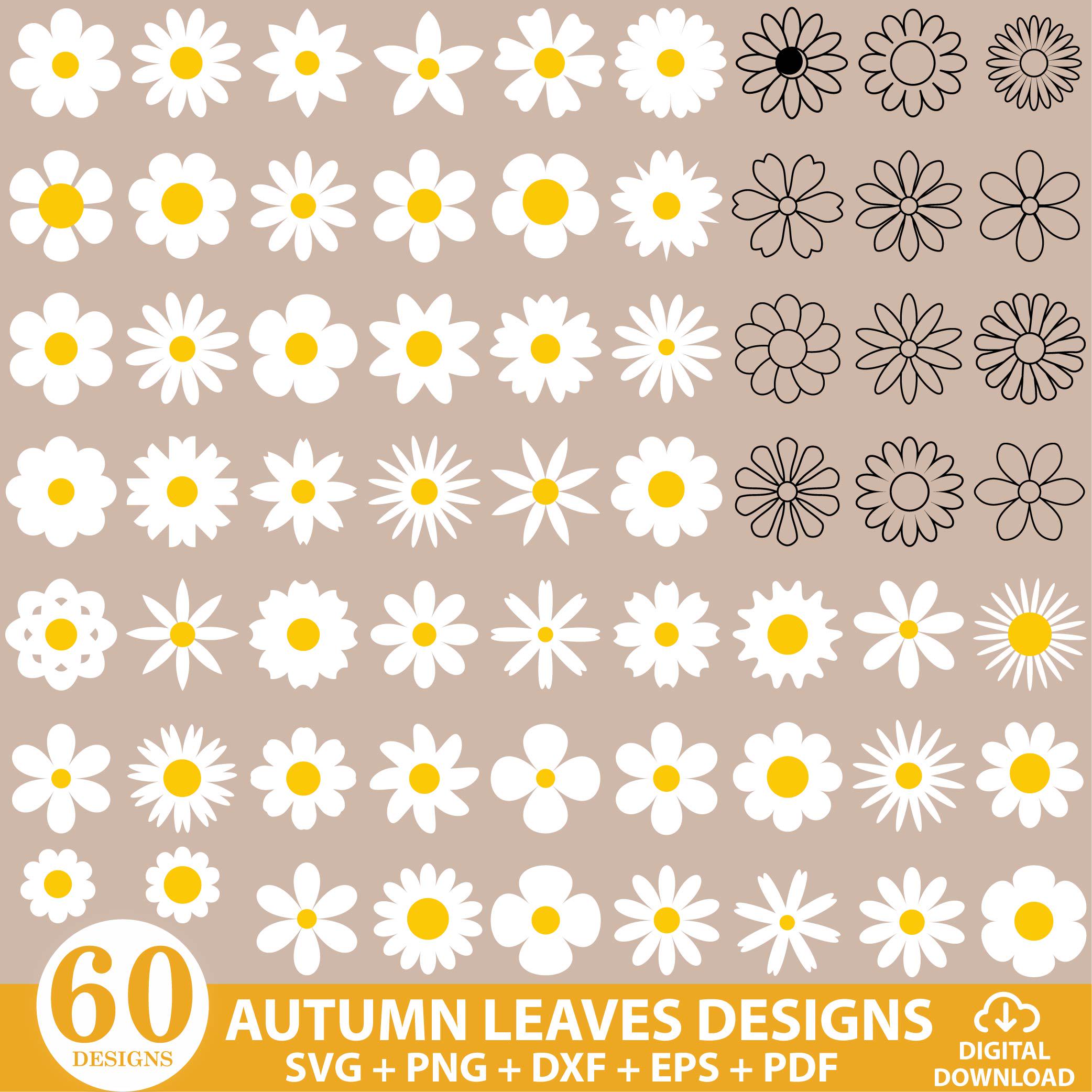 Daisy Outline - Etsy Canada