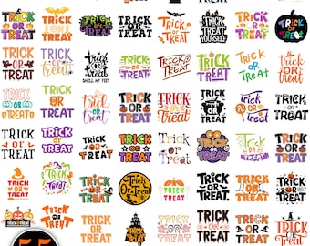 Des bonbons ou un sort SVG, Halloween Svg, un tour de SVG, un cadeau de SVG, joyeux Halloween, sublimation, fichiers pour Cricut, silhouette, téléchargement numérique