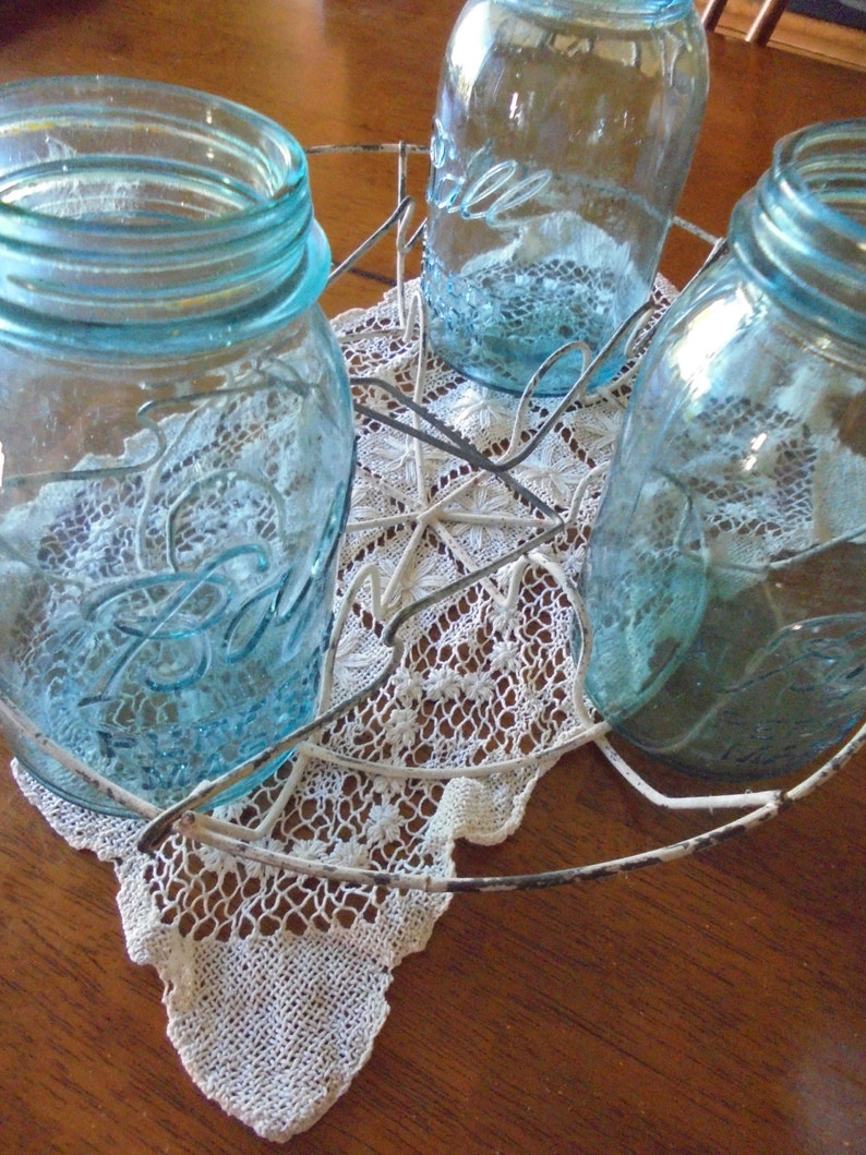 Old Canning Jar Rack for Display or Repurposing Wedding Decor Etsy