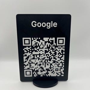 3D Printed Custom QR Code