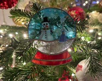 Schneekugel Dekoration