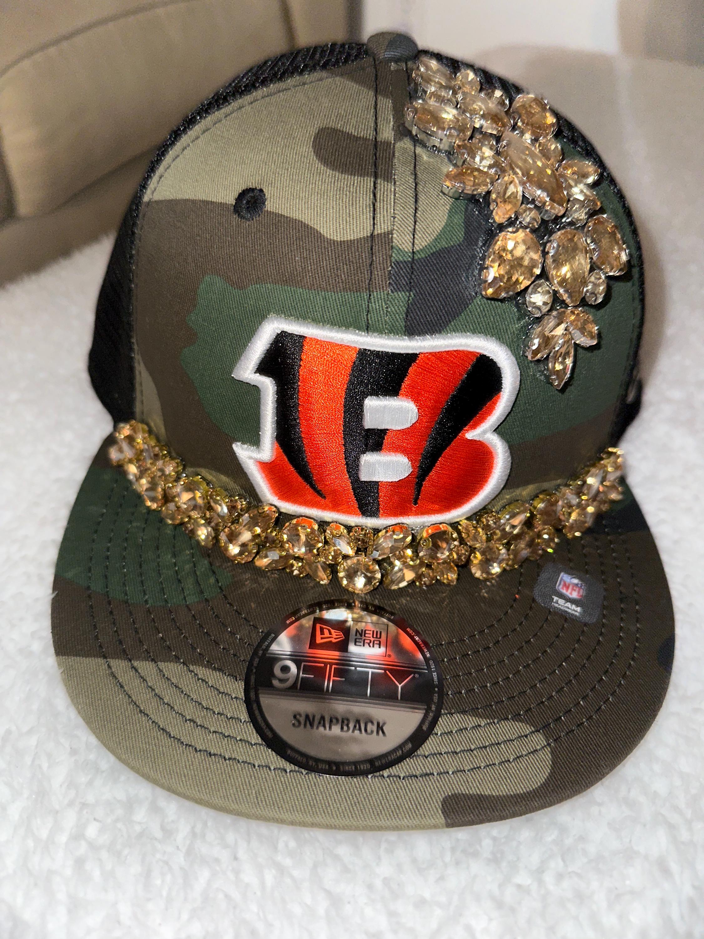 Bengals Bling Hat - Etsy display picture 1
