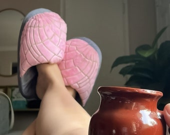 Pan Dulce Concha Slippers "Pantuflas!"