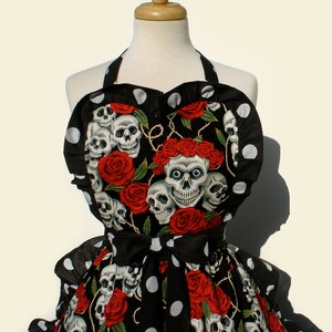 Apron Vintage Inspired Tattoo Art Skull Apron FREE SHIPPING - Etsy