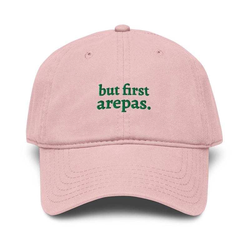 But First Arepas Cap Gorra Embroidered Vintage Gift Latinos Venezuela Bordada Regalo Colombia