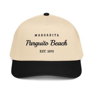 Parguito Beach Margarita Cap Gorra Venezolana Bordada Regalo para Venezolanos