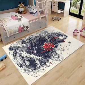Anime Rug: Custom Printed Microfiber Polyester Carpet