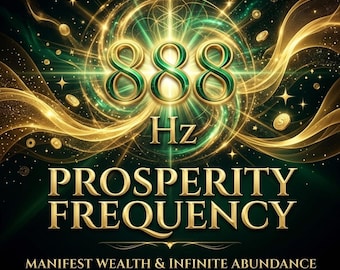 888 Hertz Infinite Wealth Flow MP3 | Wohlstand Frequenz Manifestation Audio [Digitaler Download]