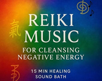 Reiki Music: 15 Min Energy Clearing Sound Bath (MP3 Download)