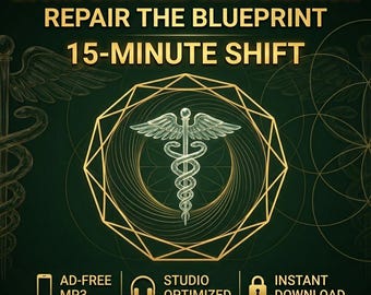 MP3 con frecuencia Solfeggio de 285 Hz / Restauración del biocampo, sanación celular y reinicio energético