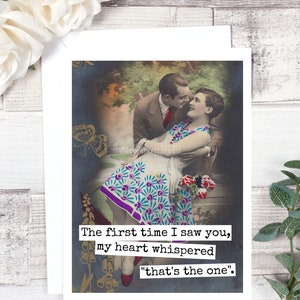 Card #510. Love Card. the First Time I Saw You, My Heart Whispered ...