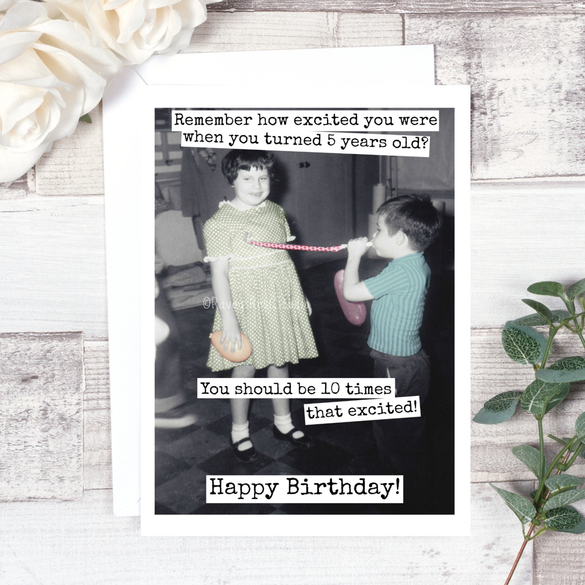 Card 329 50th Birthday Card Remember How Excited You Were Etsy Singapore