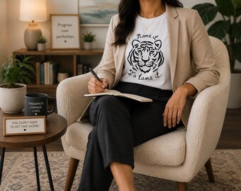 Name It to Tame It | Therapy Tshirt