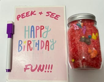 PEEK & SEE Happy Birthday