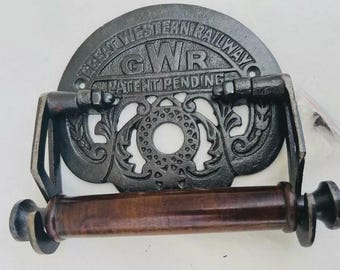 Gusseisen-Toilettenpapierhalter - Wandhalterung aus Gusseisen im Vintage-Stil