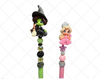 Wicked-Inspired Rhinestone Pens