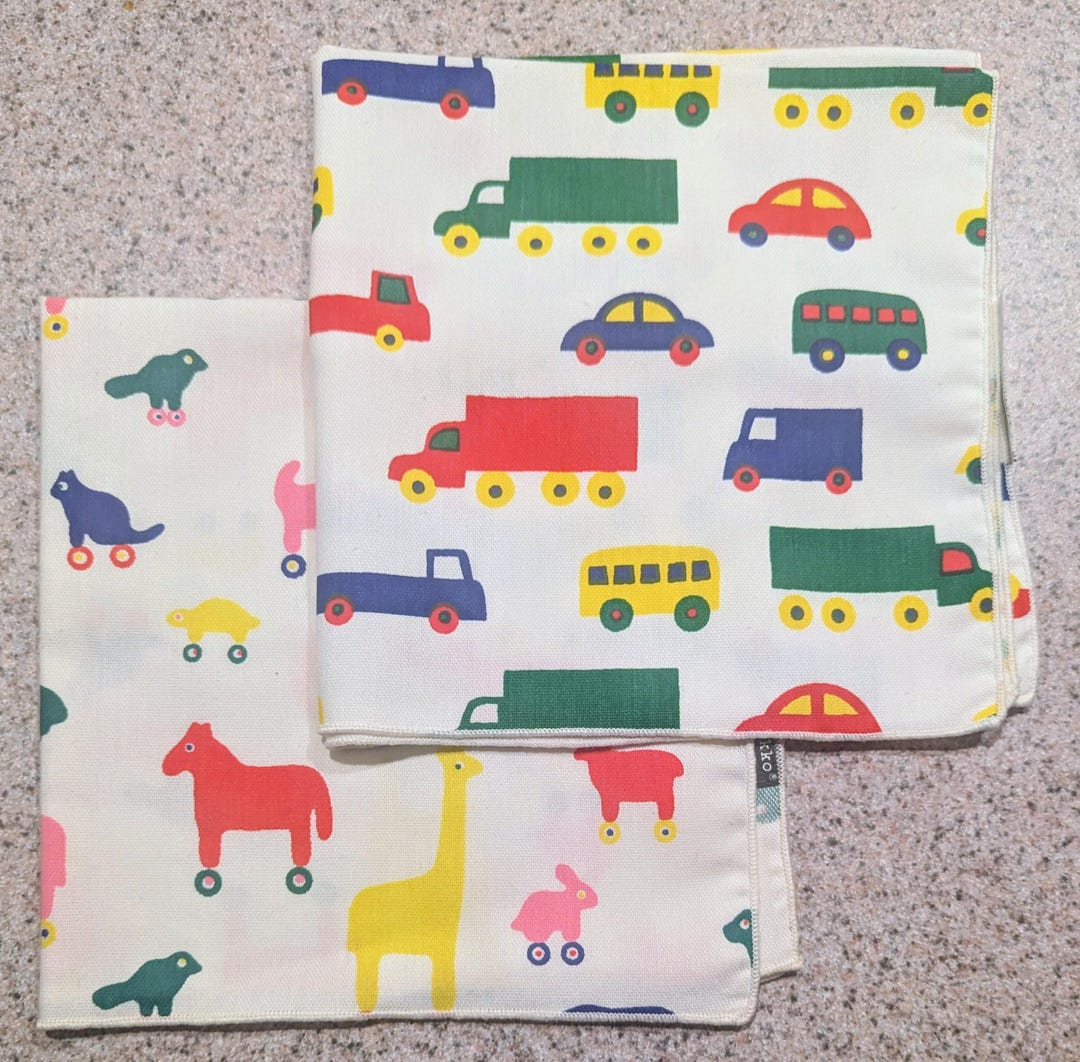 【新品】marimekko 車柄　BOBOO 110 5Y Marimekko Pikko Bo Boo Vehicles Animals 70s by Fallani & Cohn Set