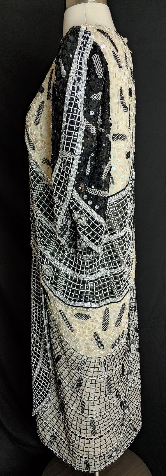 Zandra Rhodes Beaded 1980s "Spanish Impressions" … - image 3