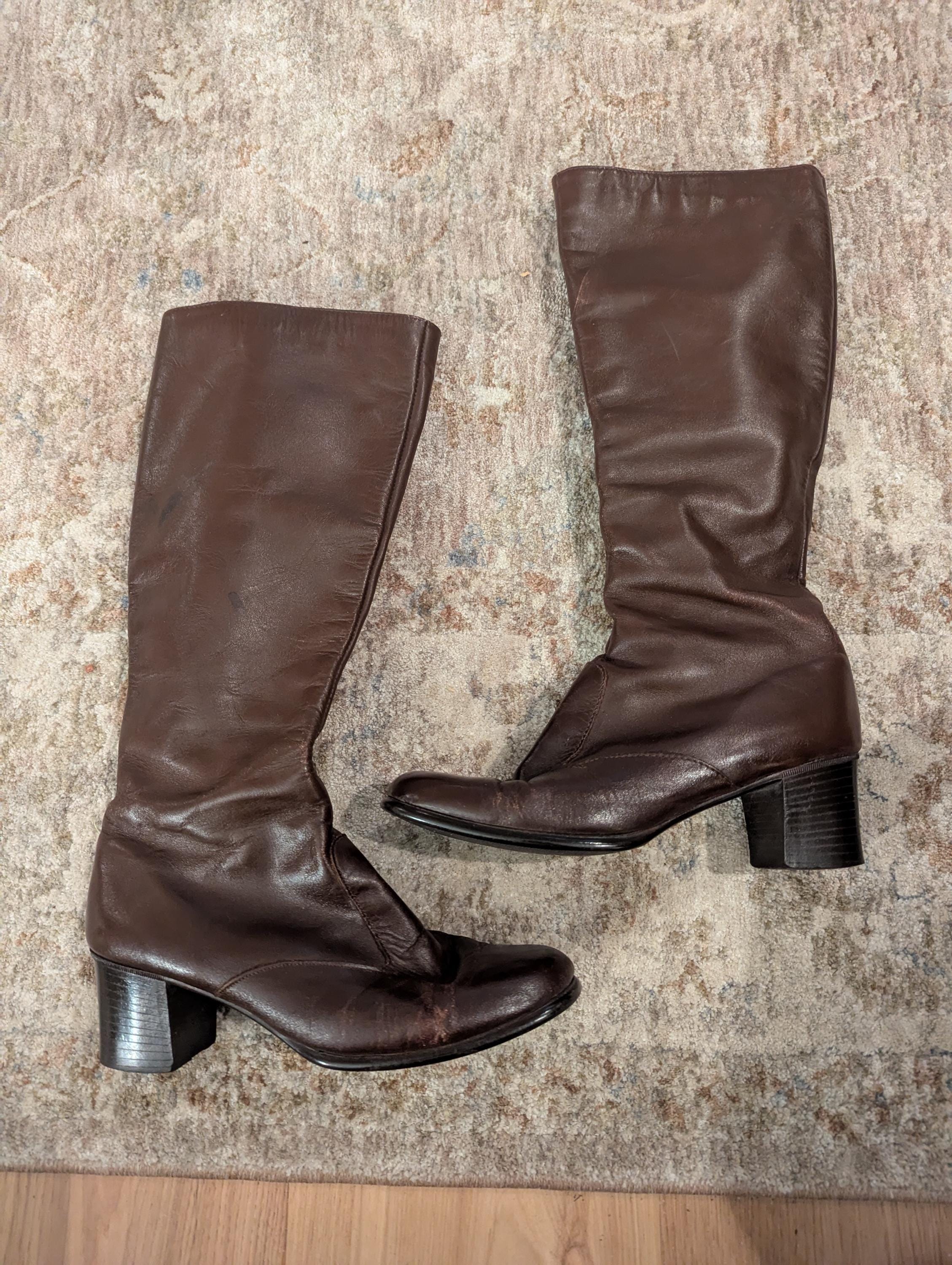 Vintage Prada Boots - Etsy