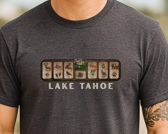 T-shirt style vintage Lake Tahoe