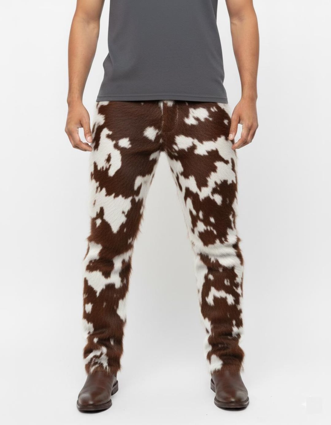 Cowhide Hair On Leather Pants Western Style Cowboy Custom Fit Etsy cowhide-hair-on-leather-pants-western-style-cowboy-custom-fit-etsy