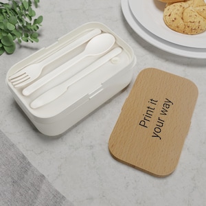 Personalized Bento Lunch Box: Eco-Friendly Meal Prep for Kids & Adults