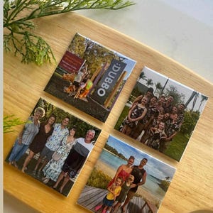 Custom made photo magnets 2.5" x 2.5" (6.35cm X 6.35cm) image 1