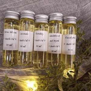 Badspray med eterisk olja - Jojobaoljeblandning (30 ml)