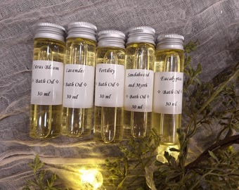 Kąpielowy zastrzyk olejków eterycznych – mieszanka olejków jojoba (30 ml)